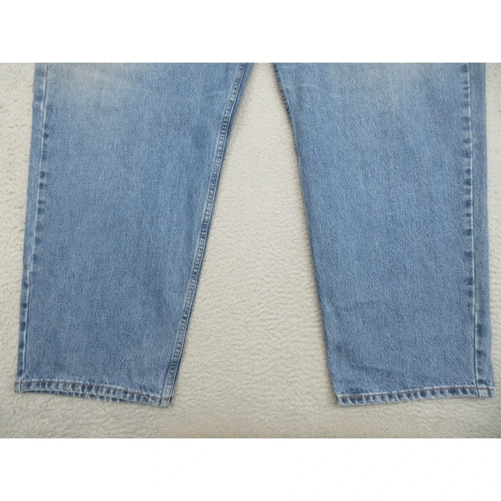 Levis 550 Jeans Mens 54x30 Blue Medium Wash Denim Relaxed Tapered Big & Tall‎
